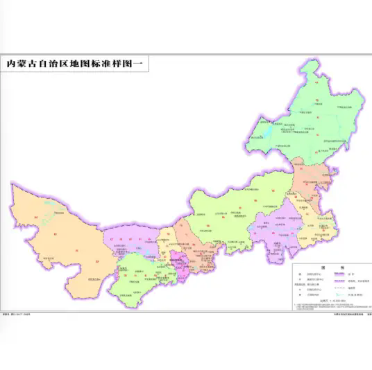 内蒙古地图大图