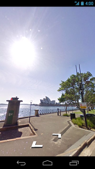 谷歌地图实景导航