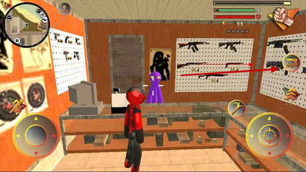 火柴人绳索英雄2内置mod菜单版