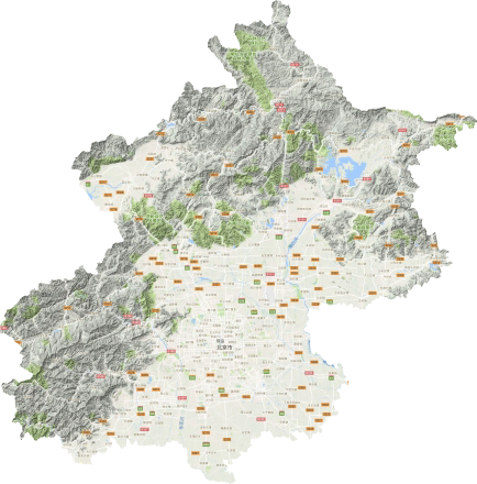 北京地图全图