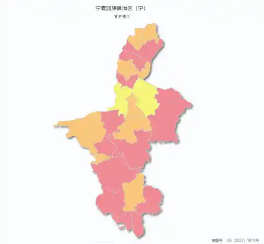 宁夏地图高清版