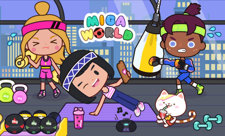 米加小镇世界双层花朵房版本