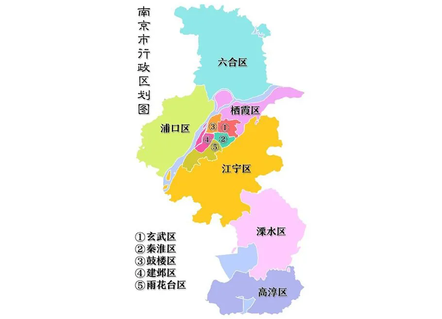 南京地图高清版