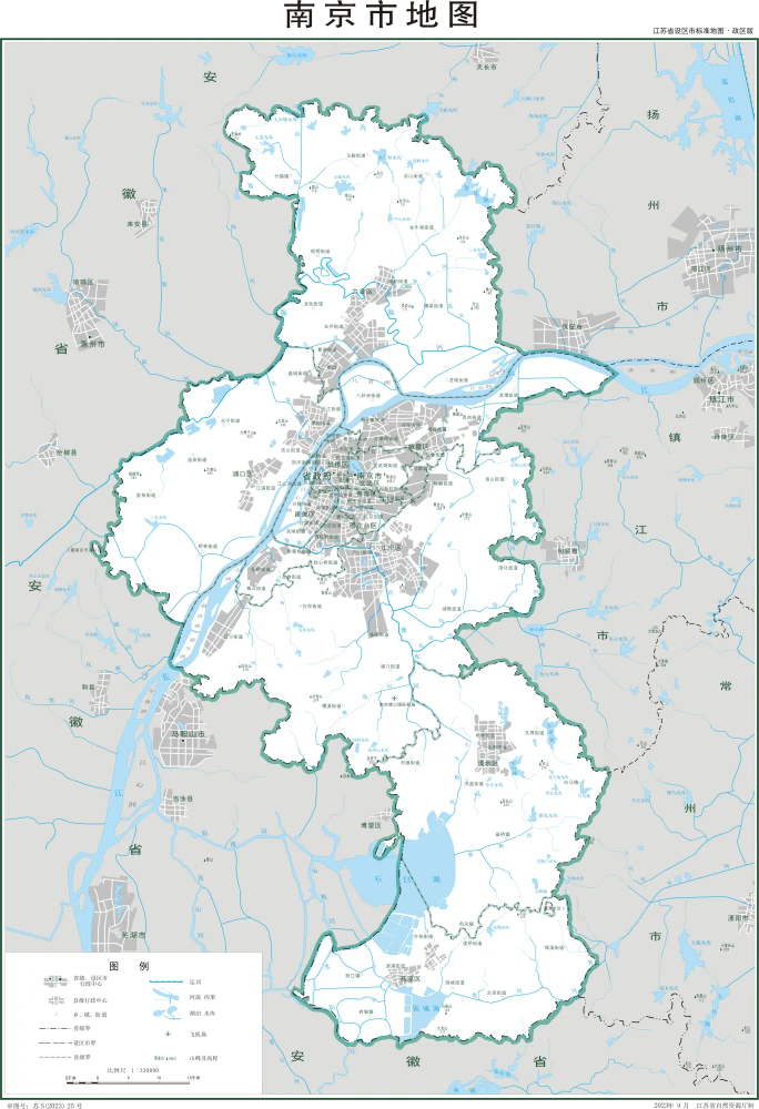 南京地图高清版