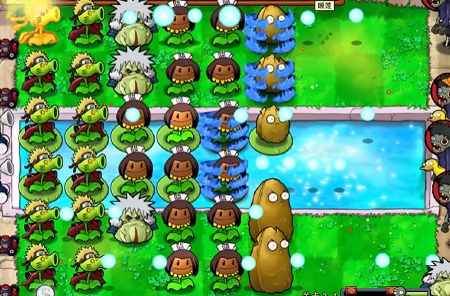 植物大战僵尸火影版游戏