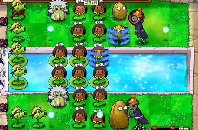 植物大战僵尸火影版游戏