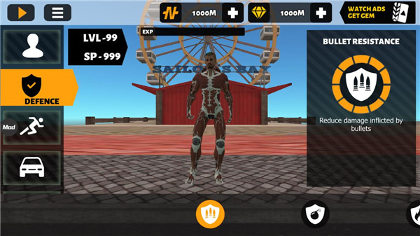 绳索英雄3内置功能菜单