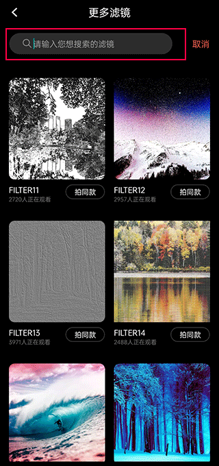 dazz相机滤镜应用操作