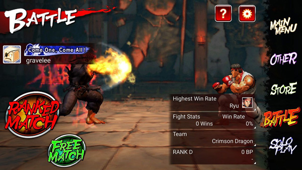 街头霸王4冠军版安卓全人物解锁版