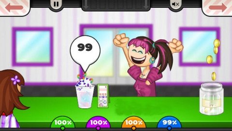 老爹冷饮店中文无限金币