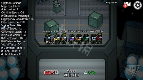 在我们之间中文版内置菜单