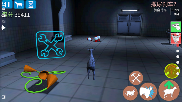 模拟山羊僵尸版完整解锁版