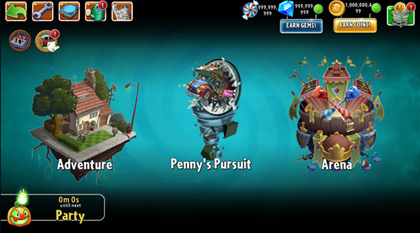 植物大战僵尸2无限阳光无冷却无限重叠