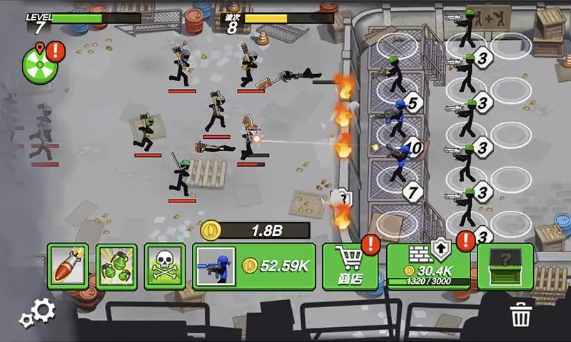 火柴人最后防线免广告