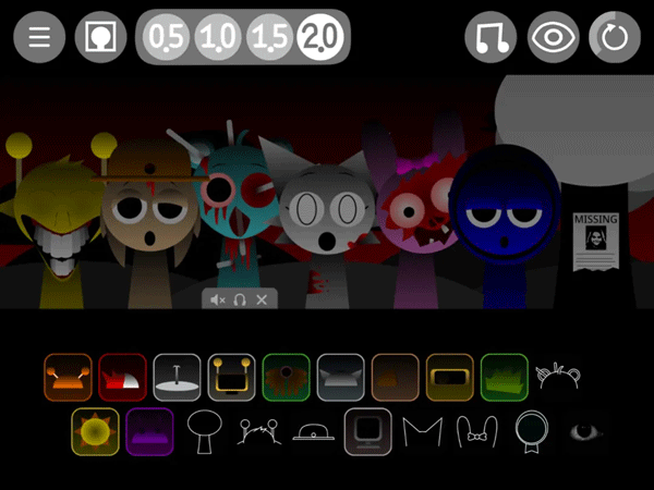 节奏盒子Sprunki变速版游戏