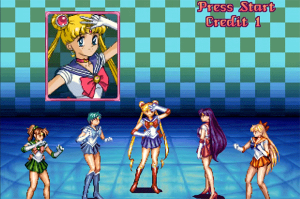 美少女战士街机无敌版