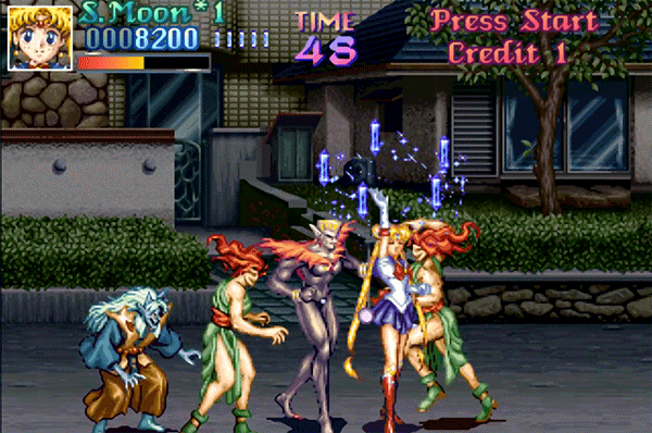 美少女战士街机无敌版