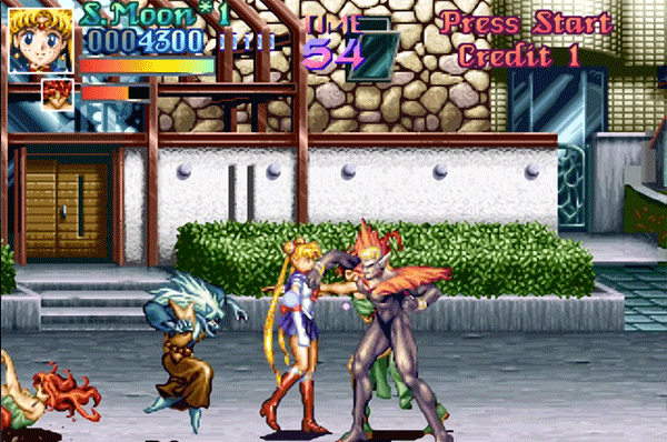 美少女战士街机无敌版