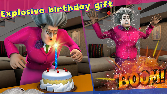 恐怖老师无限金币无限星星版