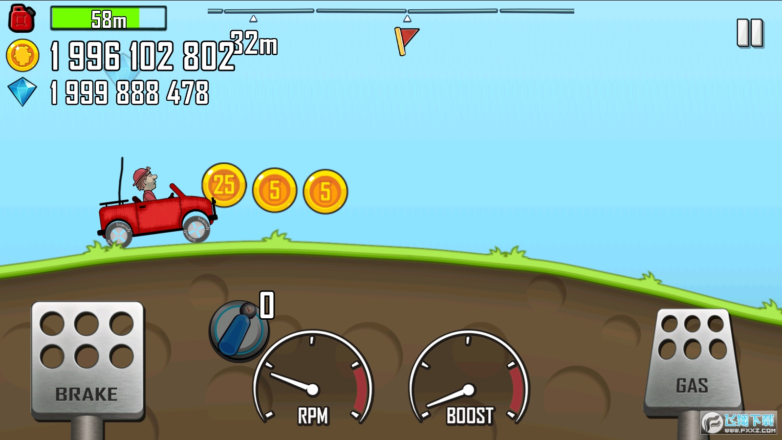 登山赛车1无限油不死版