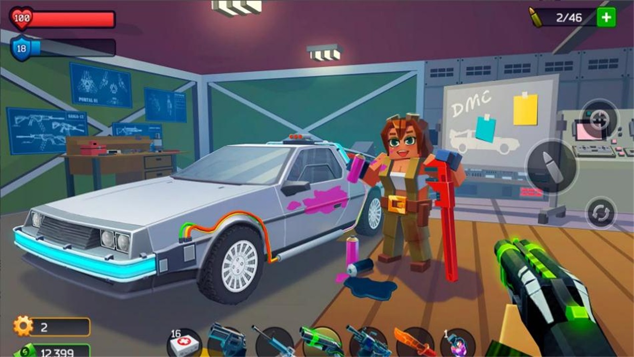 像素战斗僵尸突袭内置菜单