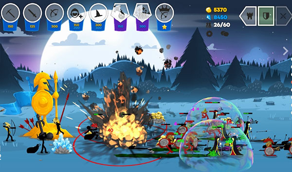 火柴人战争遗产3菜单版中文