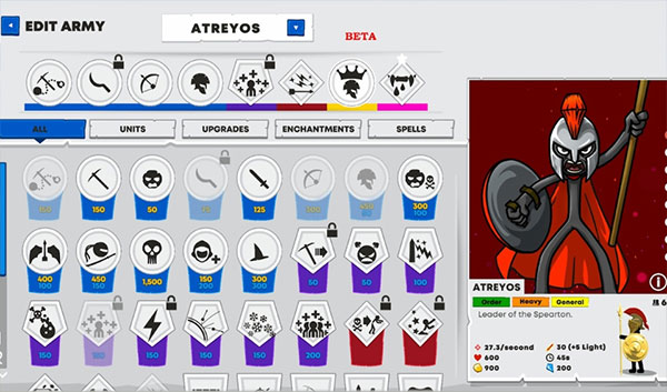 火柴人战争遗产3菜单版中文