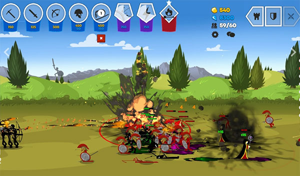 火柴人战争遗产3菜单版中文