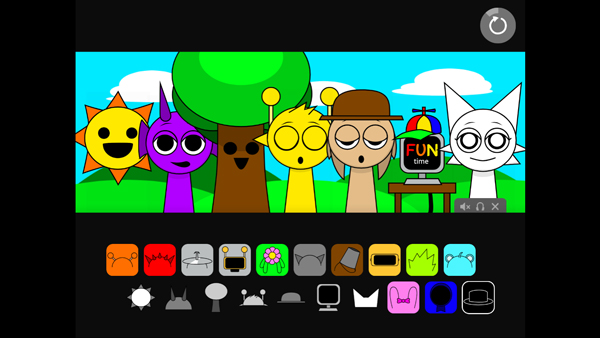 节奏盒子Sprunki全阶段可切换