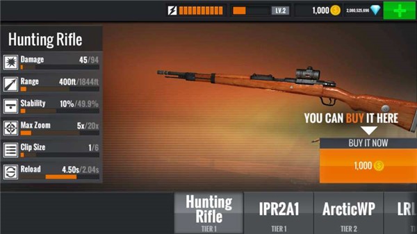 sniper3d无限金币钻石