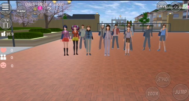 樱花校园模拟器1.039.95内置菜单