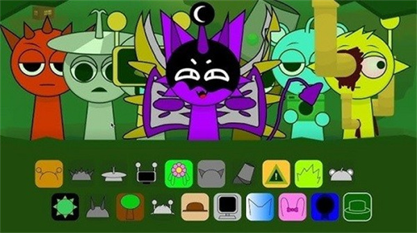 节奏盒子sprunki绿核手游