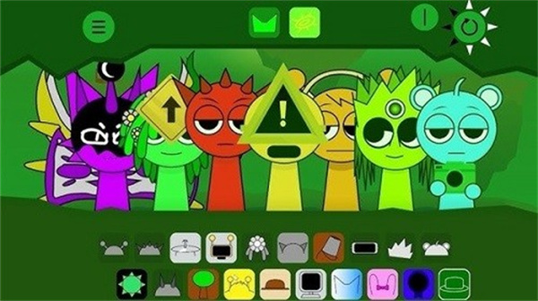 节奏盒子sprunki绿核手游