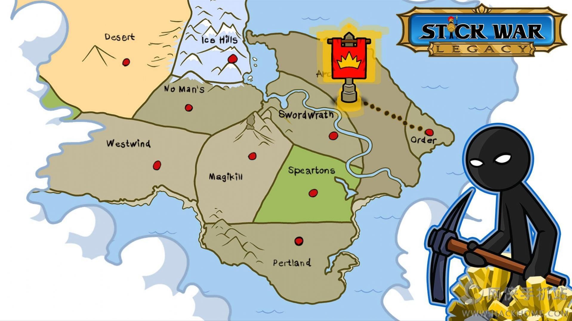 火柴人战争遗产帝国皮肤版内置菜单