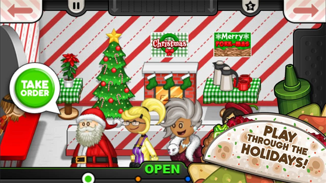 老爹卷饼店togo英文版