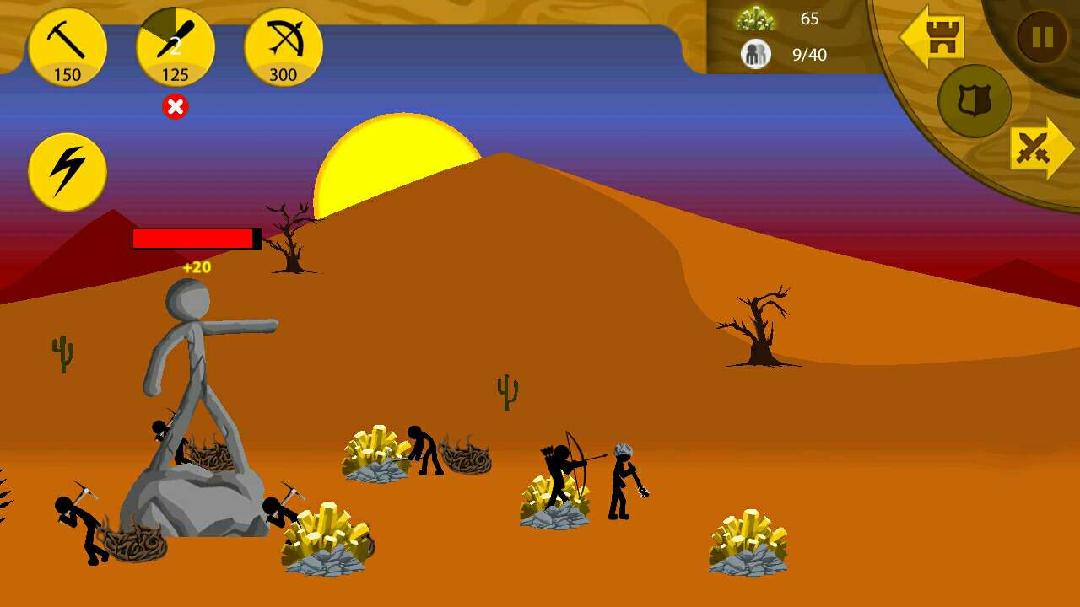 火柴人战争遗产MOD召唤变大变小