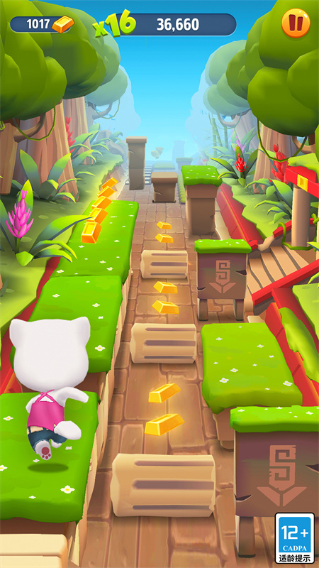 汤姆猫跑酷无限金币钻石鞭炮皮肤