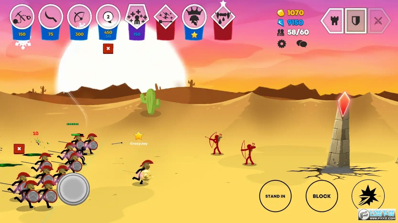 火柴人战争遗产3无限金币中文版