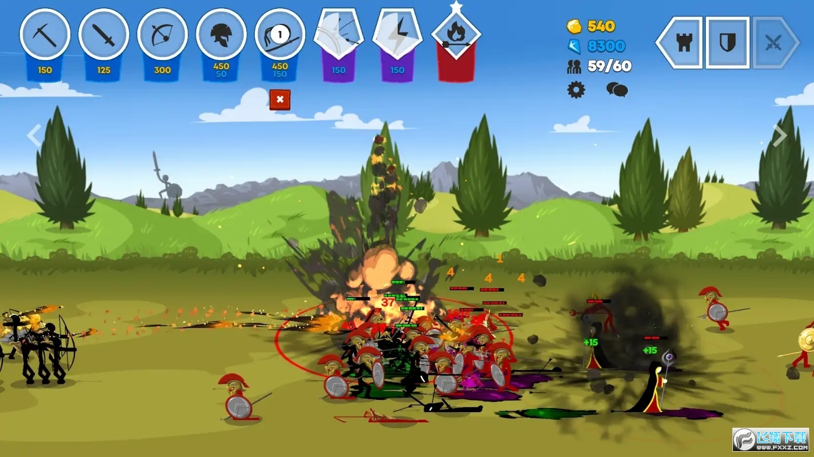 火柴人战争遗产3无限金币中文版