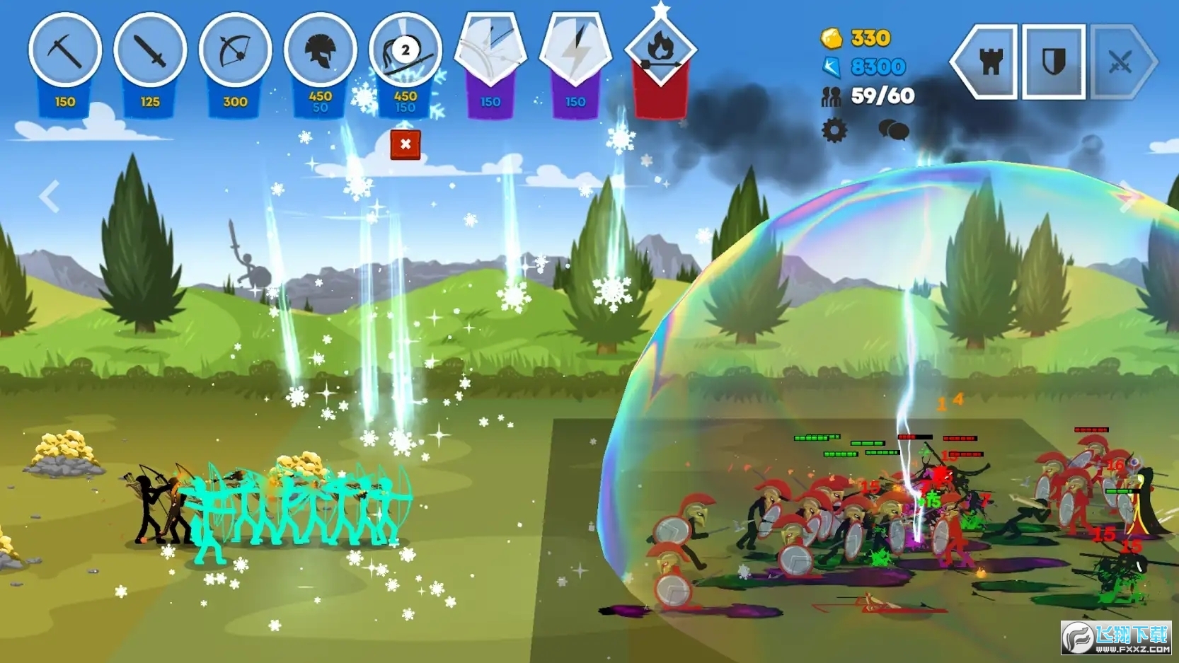 火柴人战争遗产3无限金币中文版