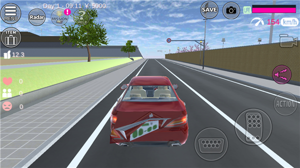 樱花校园模拟器2026无广告内置菜单