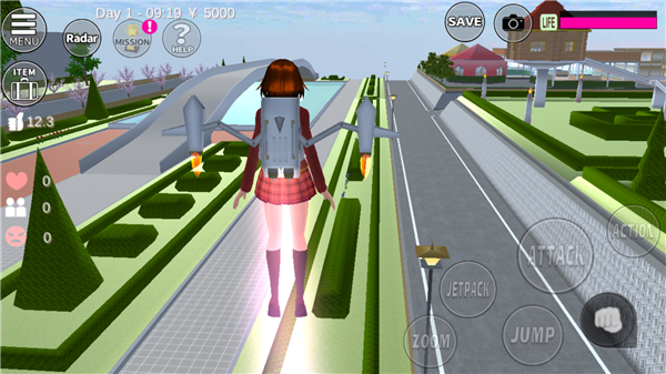 樱花校园模拟器2026无广告内置菜单