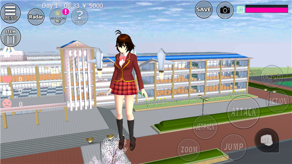 樱花校园模拟器2026无广告内置菜单