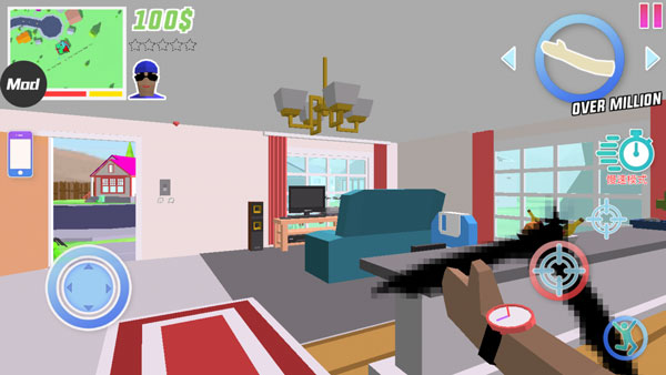 沙盒模拟器盗贼战争mod菜单汉化版