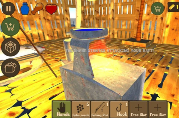 木筏求生怎么喝水截图4