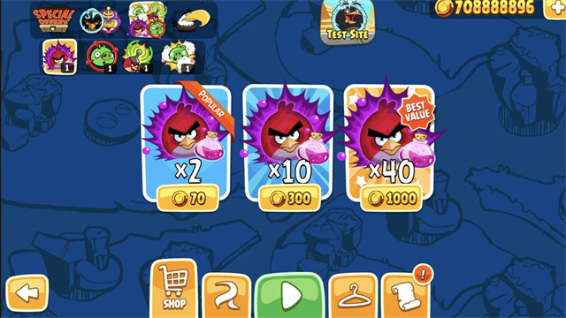 愤怒的小鸟季节版无限金币版