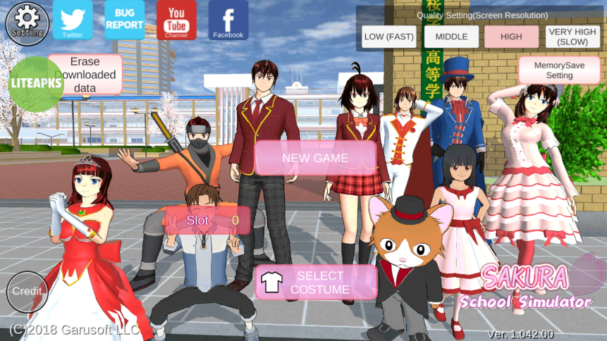 樱花校园模拟器零壹汉化无限金币