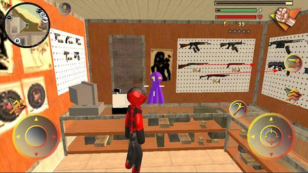 火柴人绳索英雄免费版