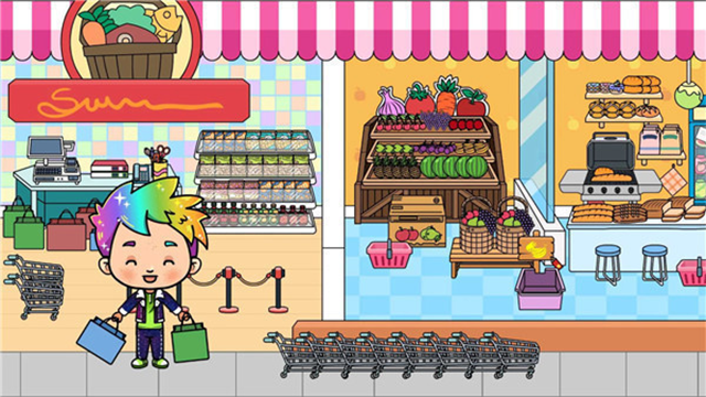 蒂奇镇城市生活模拟器手游