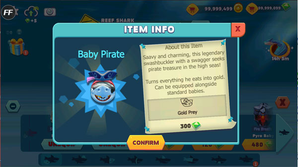 饥饿鲨进化国际版无限钻石无限金币